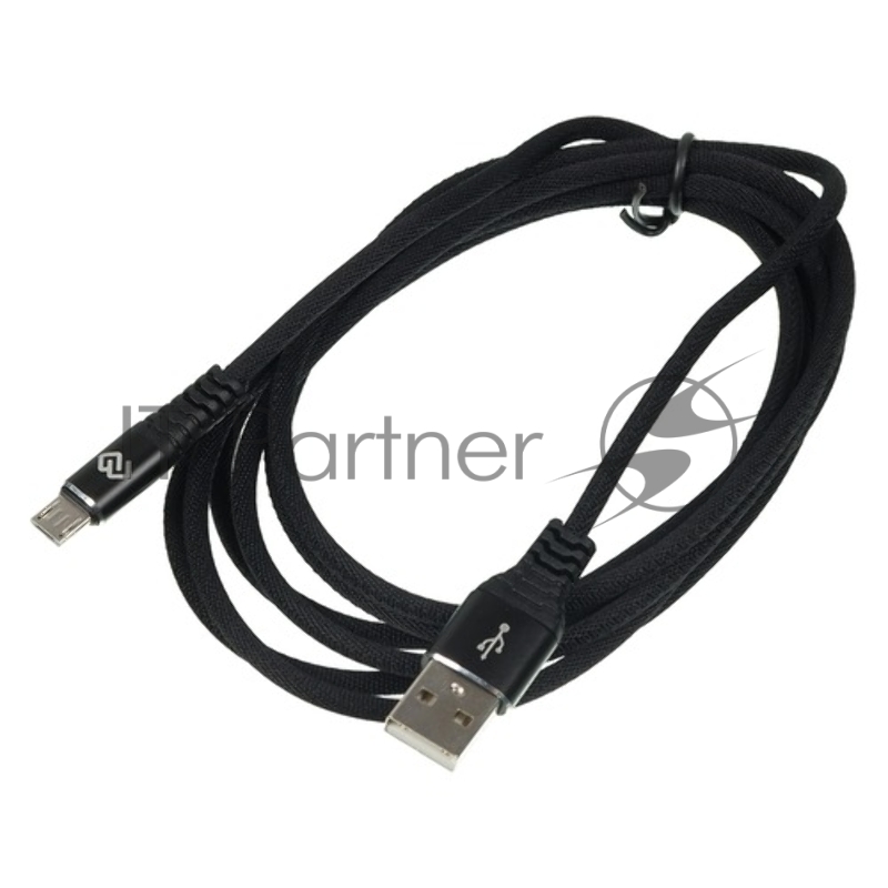 Кабель BURO USB A (m), micro USB B (m), 1.2м, черный