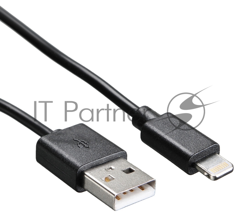 Кабель Buro USB-IP-1.2B2A 1.2м черный