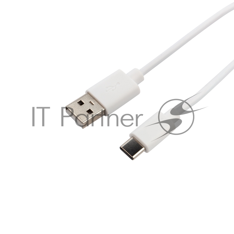 Кабель USB-Type-C/2A/PVC/white/1m/REXANT