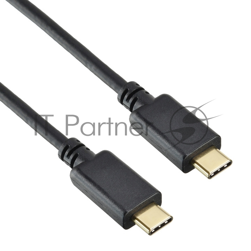 Кабель Buro PD15W USB Type-C (m) USB Type-C (m) 1м черный