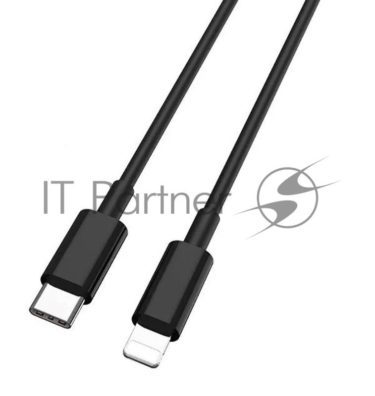 Кабель Buro PD18W USB Type-C (m)-Lightning (m) 1м черный