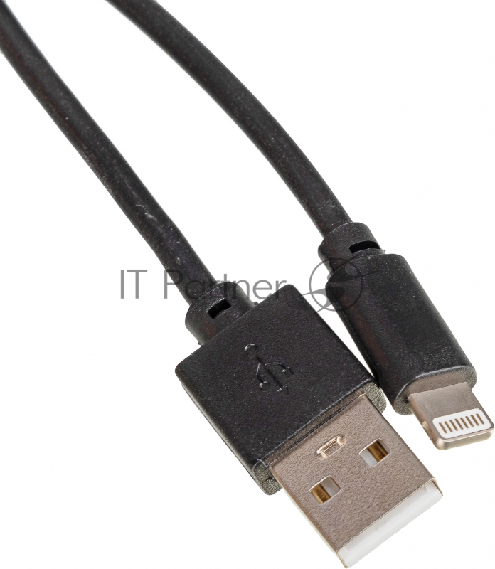 Кабель USB (m)-Lightning (m) 2м черный