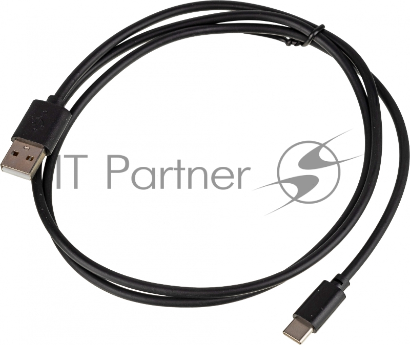 Кабель USB (m)-USB Type-C (m) 1м черный