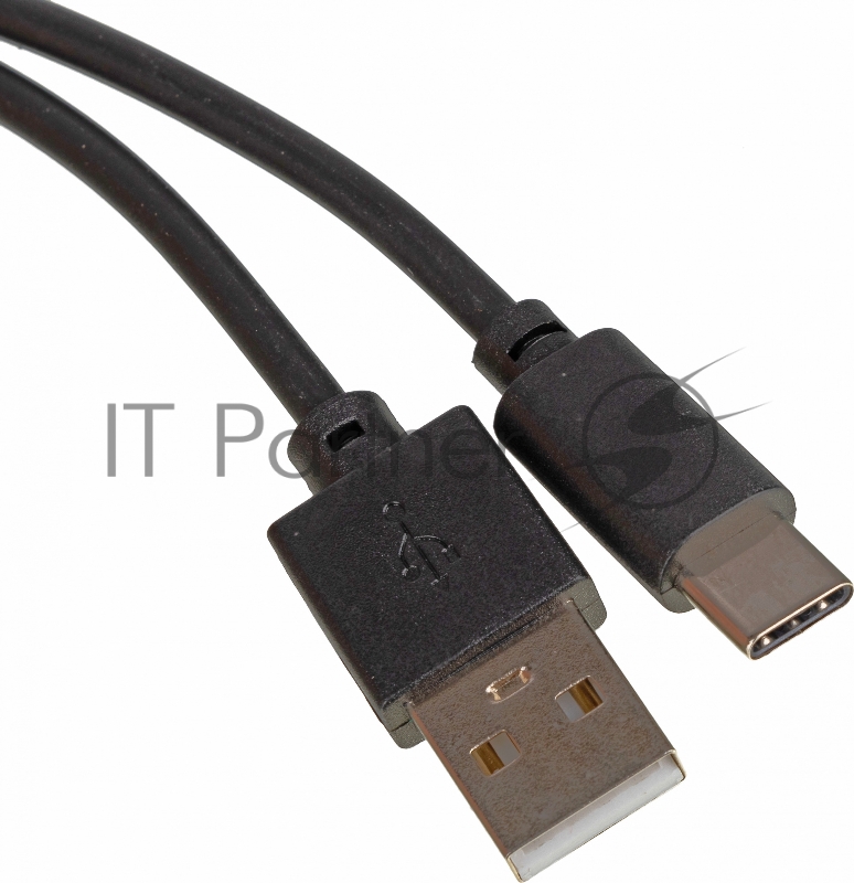 Кабель USB (m)-USB Type-C (m) 1м черный