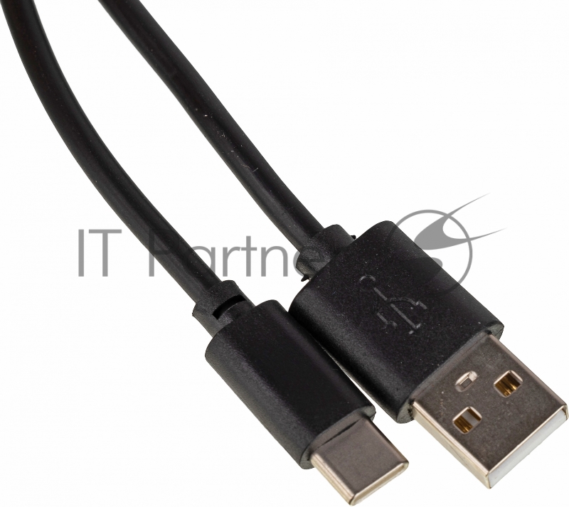 Кабель USB (m)-USB Type-C (m) 2м черный
