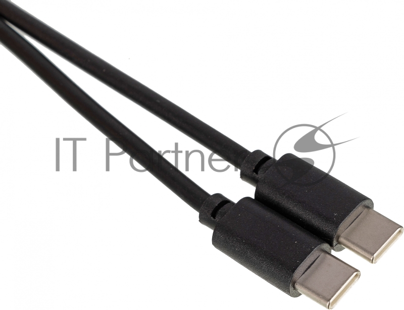 Кабель USB Type-C (m)-USB Type-C (m) 1м черный