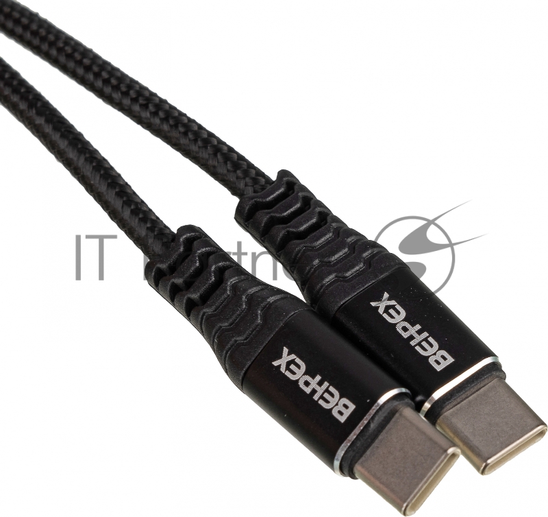 Кабель USB Type-C (m)-USB Type-C (m) 2м черный