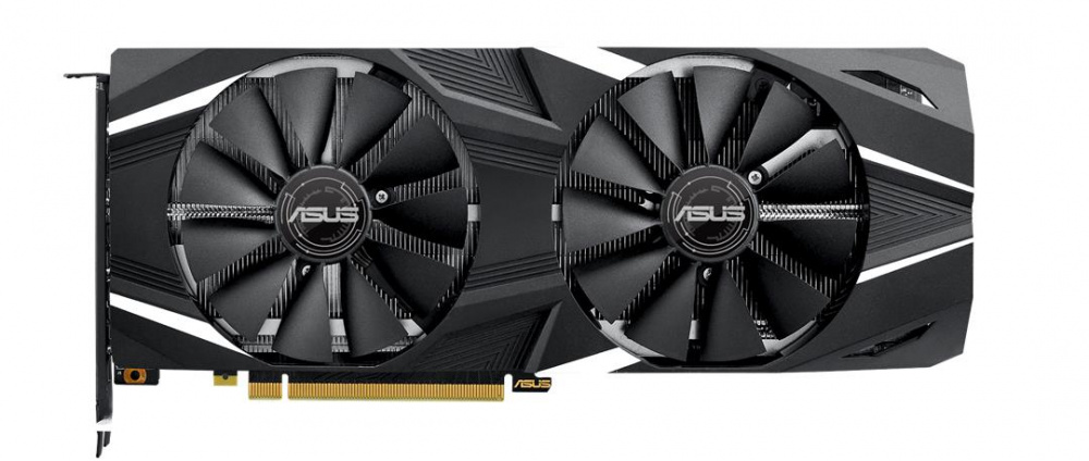Видеокарта ASUS DUAL-RTX2070-O8G {RTX 2070, DDR6, HDMI, 3xDP, USB-C) (PCI-E)}