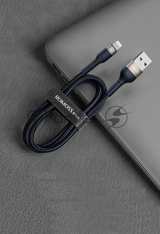 Кабель Romoss CB126 DYDC01010/CB126-81-733 USB (m)-Lightning (m) 2м синий