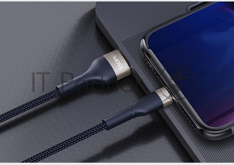 Кабель Romoss CB126 DYDC01010/CB126-81-733 USB (m)-Lightning (m) 2м синий