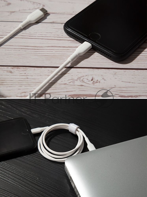 Кабель Romoss CB171 DYDC01054/CB171-63-123 USB Type-C (m)-Lightning (m) 1м белый