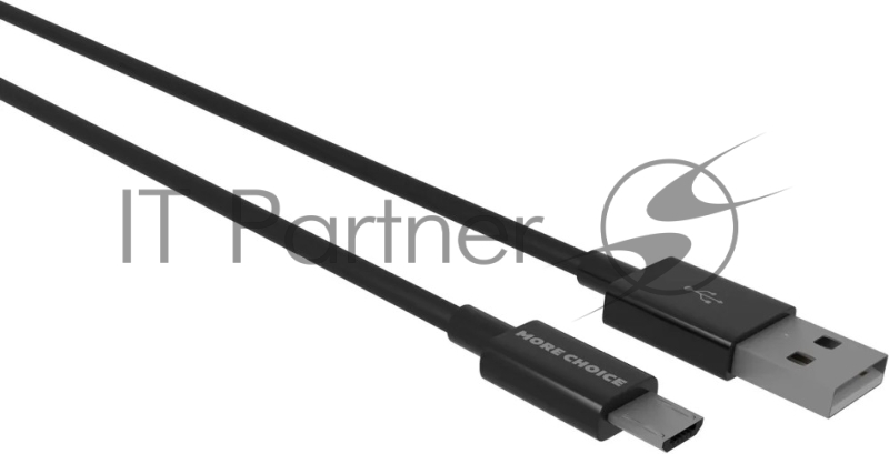 Дата-кабель Smart USB 3.0A для micro USB More choice K42Sm ТРЕ 1м (Black)