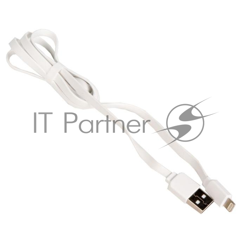 Дата-кабель USB 2.1A для Lightning 8-pin More choice K21i ПВХ 1м (White)