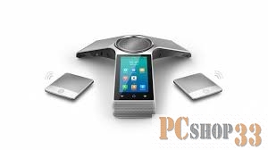 VoIP-телефон YEALINK CP960-WirelessMic IP конференц-телефон (комплект с двумя беспроводными DECT микрофонами CPW90)