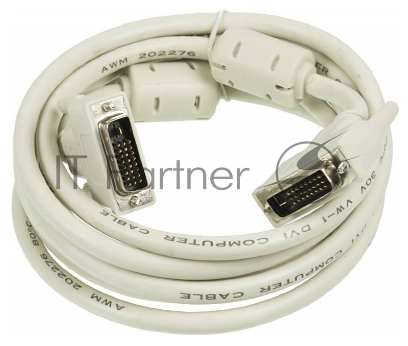 Кабель Ningbo DVI-D/DVI-D 3m Dual Link