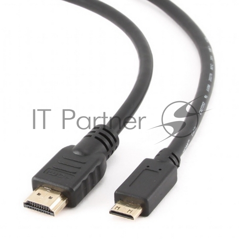 Кабель HDMI-miniHDMI Gembird/Cablexpert CC-HDMI4C-10, 19M/19M, 3.0м, v1.4, 3D, Ethernet, черный, позол.разъемы, экран, пакет