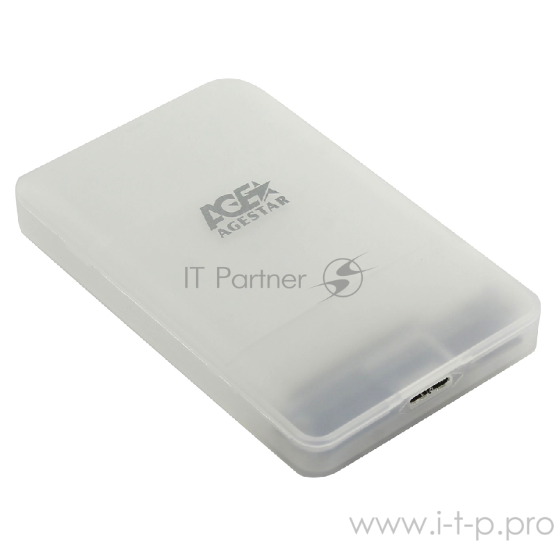 Контейнер для HDD AgeStar 3UBCP3 (WHITE) USB 3.0 Внешний корпус 2.5