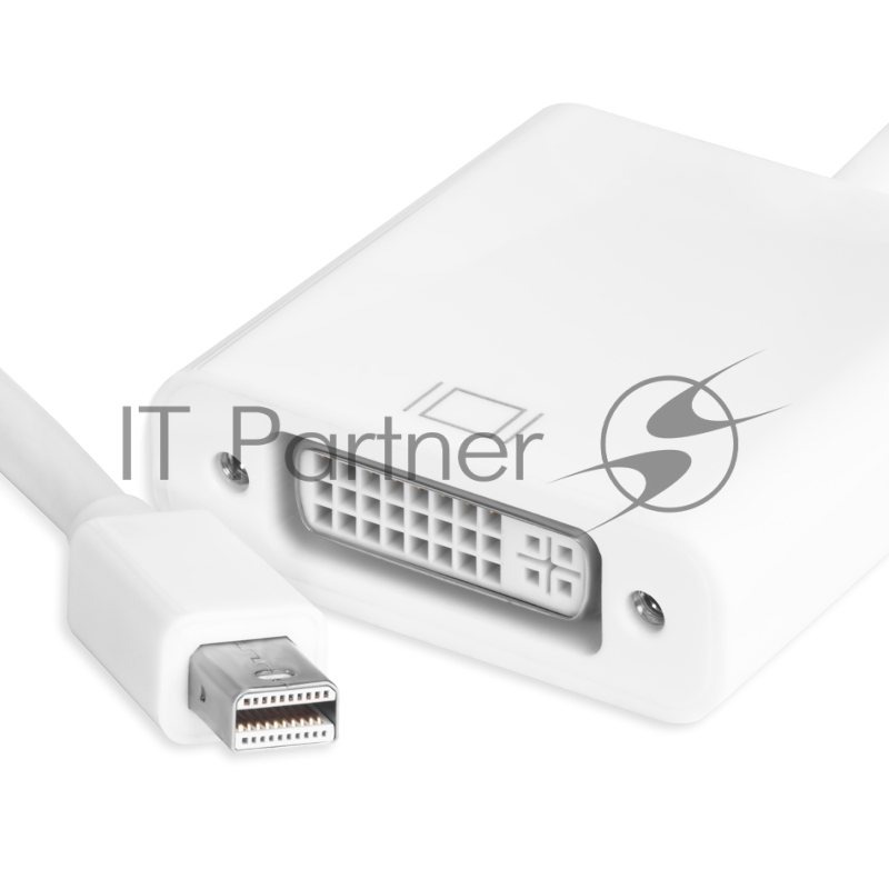 Адаптер-переходник Greenconnect Apple mini DisplayPort 20M > DVI 24+5F (GCR-MDP2DVI)