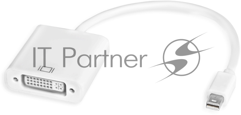 Адаптер-переходник Greenconnect Apple mini DisplayPort 20M > DVI 24+5F (GCR-MDP2DVI)