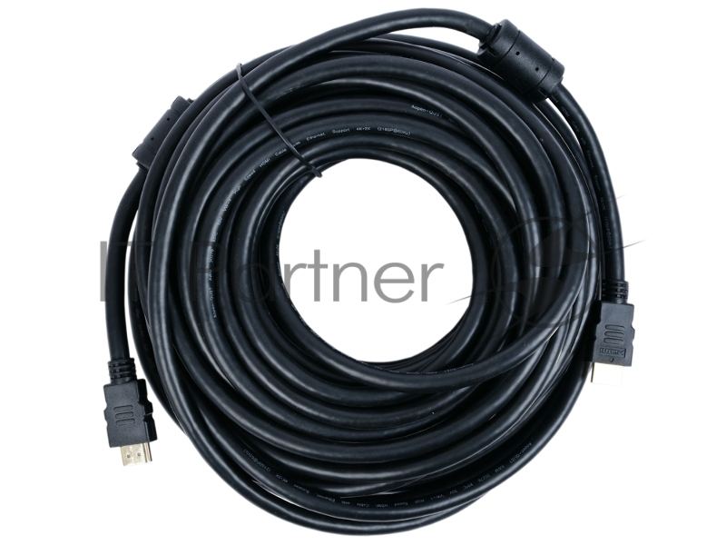 Кабель HDMI 19M/M ver 2.0, 20М, 2 фильтра Aopen