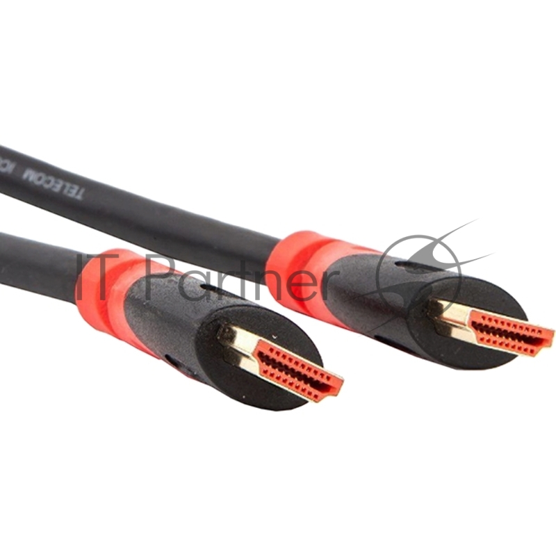 Кабель HDMI-19M --- HDMI-19M ver 2.0 4K*60Hz, 1m TELECOM PRO <TCG220-1M>