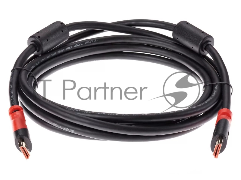 Кабель HDMI-19M --- HDMI-19M ver 2.0 4K*60Hz, 3m 2F TELECOM PRO <TCG220F-3M>