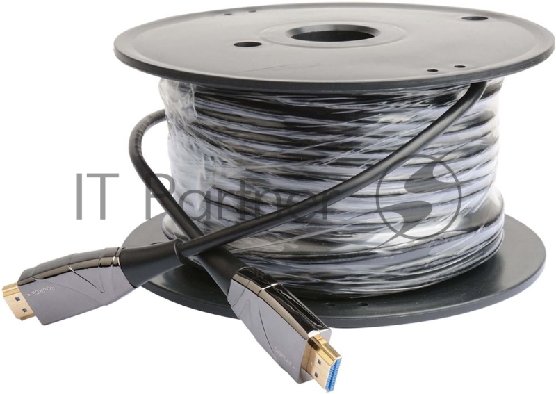 Кабель аудио-видео Tripplite HDMI (m)/HDMI (m) 40м. Позолоченные контакты черный (P568-40M-FBR)