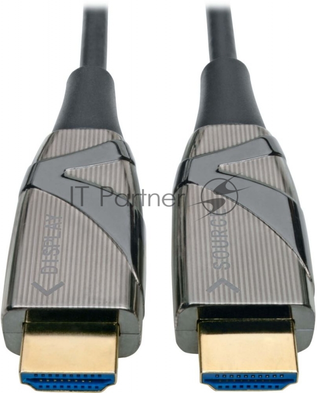 Кабель аудио-видео Tripplite HDMI (m)/HDMI (m) 40м. Позолоченные контакты черный (P568-40M-FBR)
