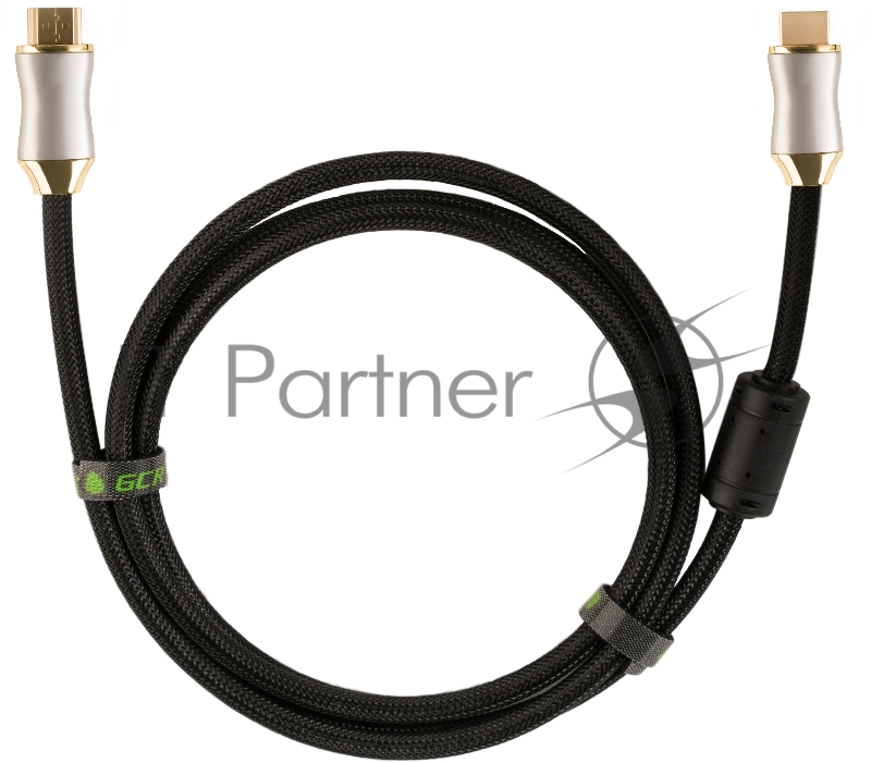 Кабель Greenconnect 2.0m HDMI версия 2.0, HDR 4:2:2, Ultra HD, 4K 60 fps 60Hz/5K*30Hz, 3D, AUDIO, 18.0 Гбит/с, 28/28 AWG, OD7.3mm, тройной экран, черный нейлон, DELUX, GCR-51281 Greenconnect Кабель 2.0m HDMI версия 2.0, HDR 4:2:2, Ultra HD, 4K 60 fps