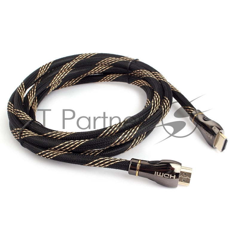 Кабель HDMI Cablexpert CCP-HDMI8K-2.5M, 2.5м, v2.1, 8K, 19M/19M, черный, позол.разъемы, экран, пакет