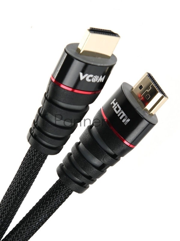 Кабель HDMI 19M/M ver. 2.0 черные коннекторы, 3m VCOM <CG526S-B-3M> Blister Кабель HDMI 19M/M ver. 2.0 черные коннекторы, 3m VCOM <CG526S-B-3M> Blister