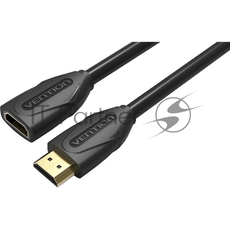 Кабель-удлинитель Vention HDMI High speed v1.4 with Ethernet 19F/19M - 5м Black Edition VAA-B06-B500
