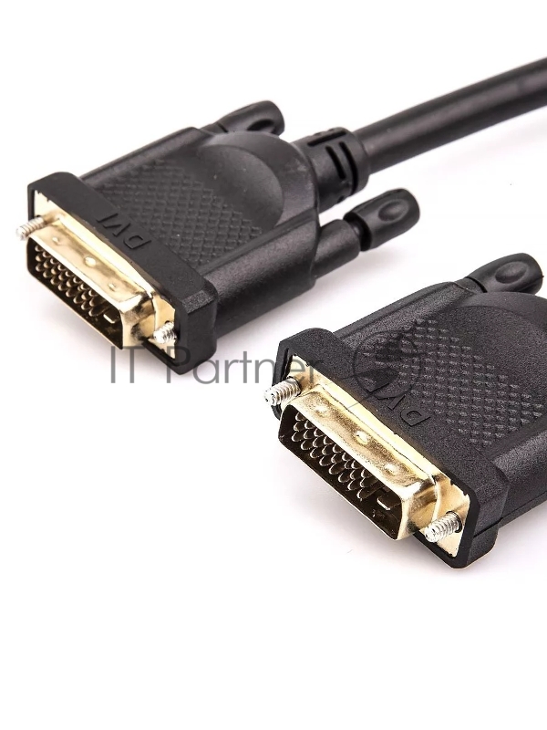 Кабель Aopen DVI (24+1) M/M 3m, 2 фильтра Aopen/Qust <ACG442GD-3M>