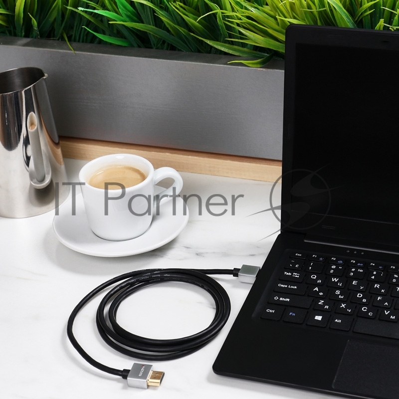 Шнур mini HDMI - HDMI, длина 1,5 метра Ultra Slim (GOLD) (блистер) REXANT