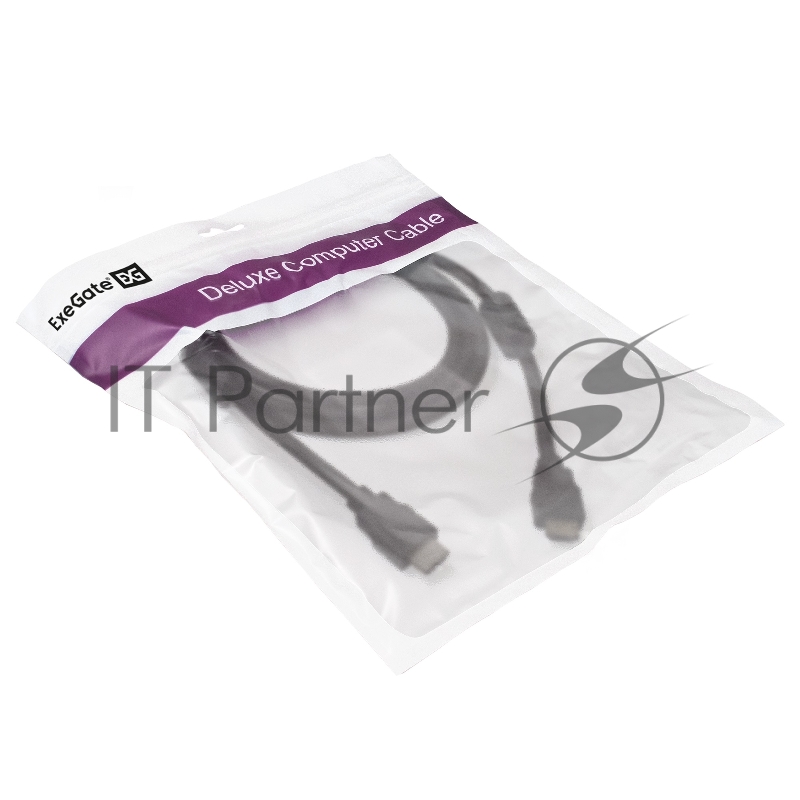 Кабель HDMI ExeGate EX287723RUS EX-CC-HDMI2-1.8F (19M/19M, v2.0, 1,8м, 4K UHD, Ethernet, ферритовые кольца, позолоченные контакты)