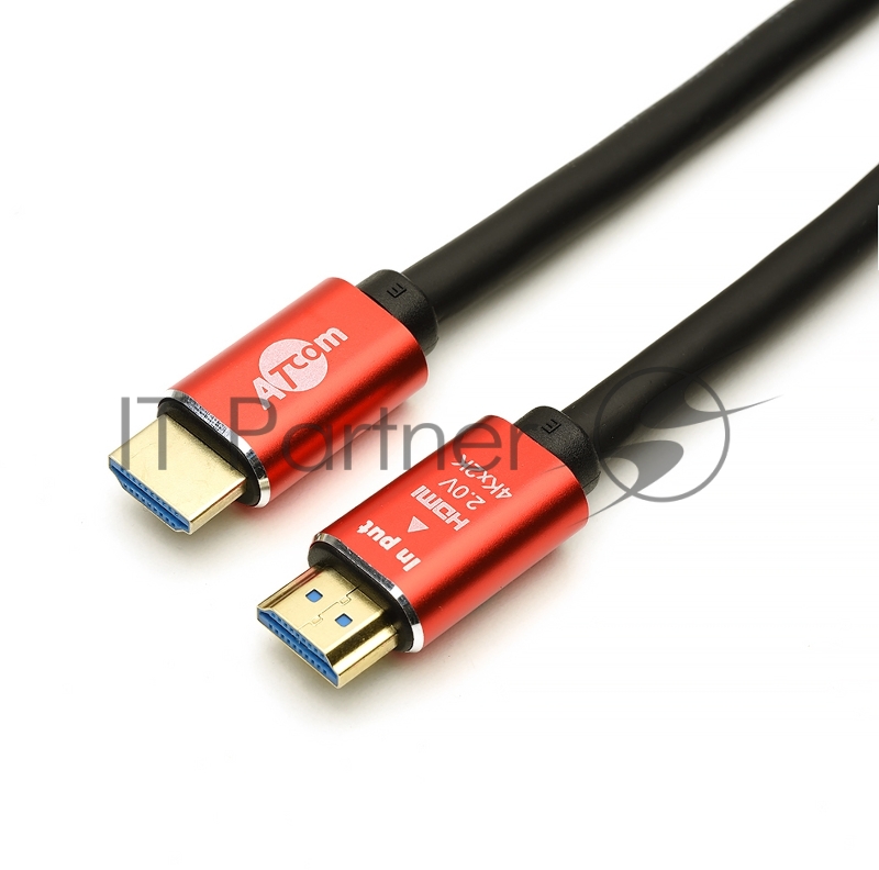 Кабель HDMI 20 m (Red/Gold, в пакете) VER 2.0
