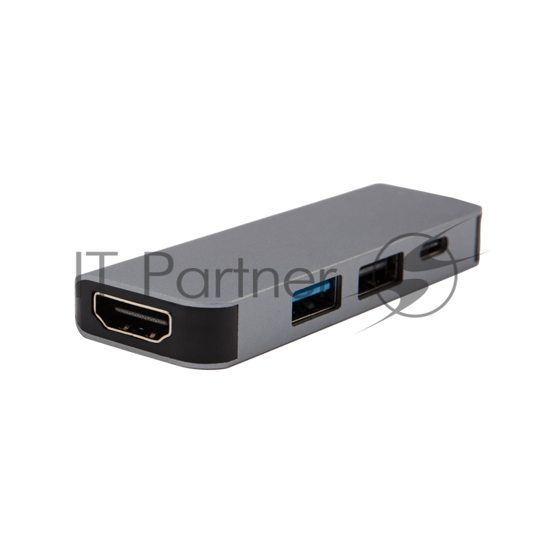 Разветвитель USB Type-C на 4 порта: 1xHDMI/2xUSB 3.0 PD/1xType-C PD REXANT