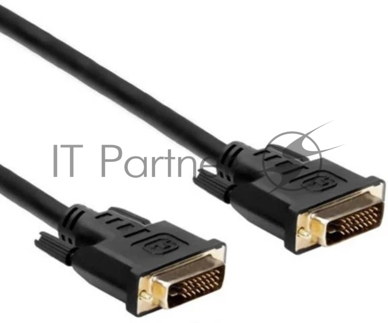 Кабель PERFEO DVI-D вилка - DVI-D вилка, длина 2 м. (D8101)