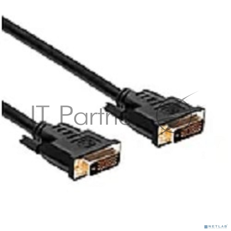 Кабель PERFEO DVI-D вилка - DVI-D вилка, длина 2 м. (D8101)