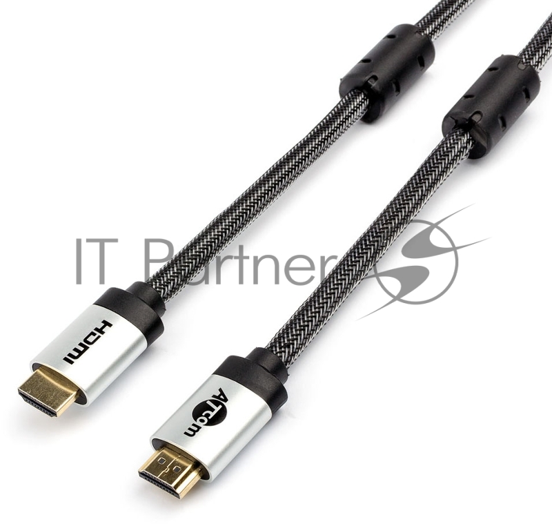 Кабель HDMI 15 м (HIGH speed, Metal gold, в чулке, в пакете) Кабель HDMI 15 м (HIGH speed, Metal gold, в чулке, в пакете)