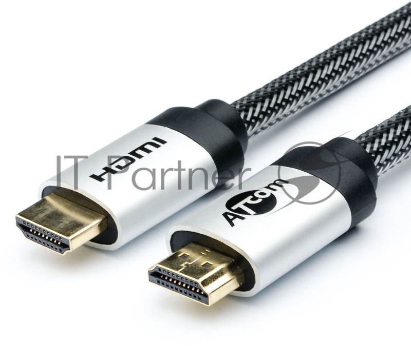 Кабель HDMI 15 м (HIGH speed, Metal gold, в чулке, в пакете) Кабель HDMI 15 м (HIGH speed, Metal gold, в чулке, в пакете)