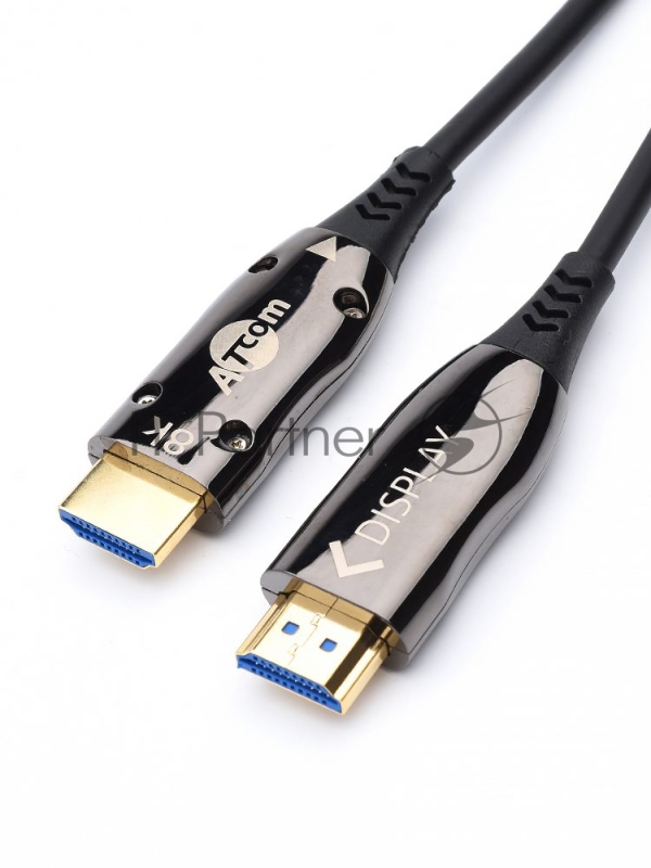 Кабель HDMI 50 м (HIGH speed, Metal gold, Optical) 8K VER 2.1 Кабель HDMI 50 м (HIGH speed, Metal gold, Optical) 8K VER 2.1
