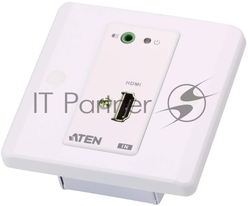 Настенный удлинитель HDMI по кабелю Cat 5, рамка MK (1080p@40м) HDMI/Audio 2xCat 5 Удлинитель с настенной панелью MK (1080p@40 м)