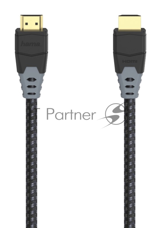 Кабель Hama H-205445 00205445 HDMI HDMI 1.5м черный (упак.:1шт) плоский