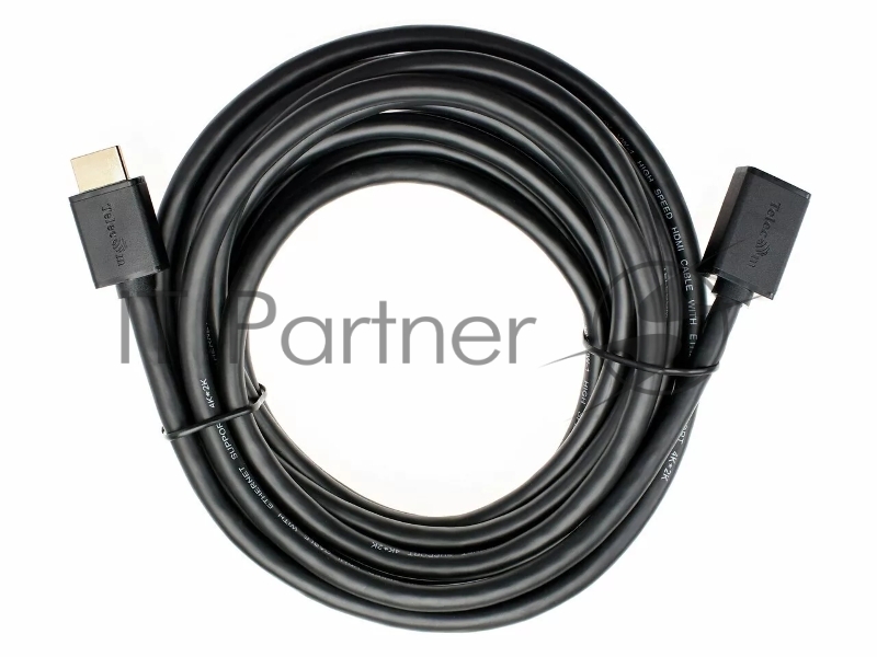 Кабель удлинительный HDMI-19M---HDMI-19F ver 2.0, 5m, TELECOM TCG235MF-5M