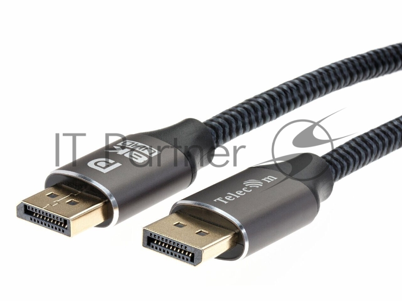 Кабель соединительный DP-DP 1.4V 8K@60Hz 3м, Telecom Pro <TCG750-3M>