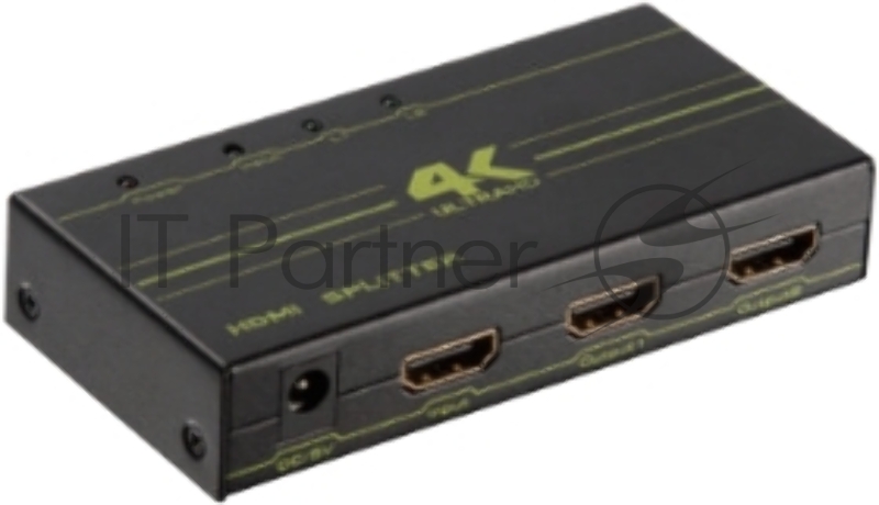 Разветвитель HDMI v1.4, 1 на 2 выхода, 4Kx2K 30Hz / 1080p 60Hz, HDCP 1.4, серия Greenline
