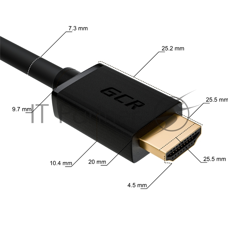 GCR Кабель 1.0m HDMI версия 2.0, HDR 4:2:2, Ultra HD, 4K 60 fps 60Hz/5K*30Hz, 3D, AUDIO, 18.0 Гбит/с, 28/28 AWG, OD7.3mm, тройной экран, черный, GCR-HM411-1.0m GCR Кабель 1.0m HDMI версия 2.0, HDR 4:2:2, Ultra HD, 4K 60 fps 60Hz/5K*30Hz, 3D, AUDIO, 1