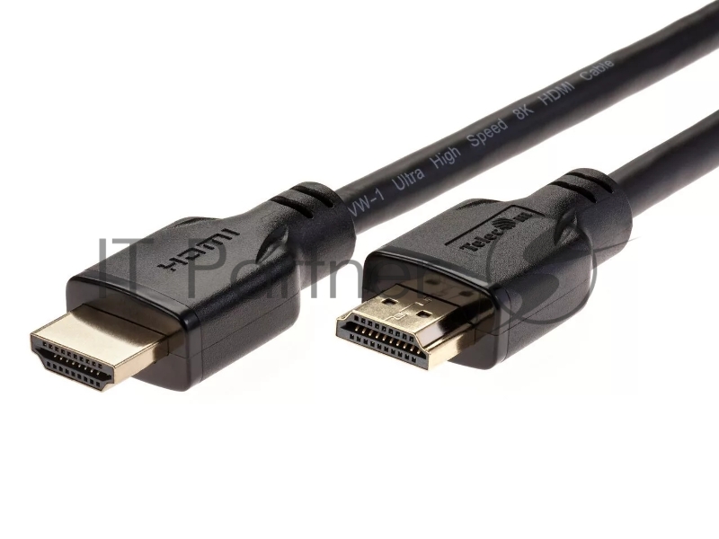 Кабель HDMI 19M/M,ver. 2.1, 8K@60 Hz 2m Telecom <TCG255-2M>