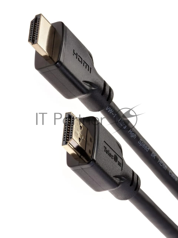 Кабель HDMI 19M/M,ver. 2.1, 8K@60 Hz 2m Telecom <TCG255-2M>